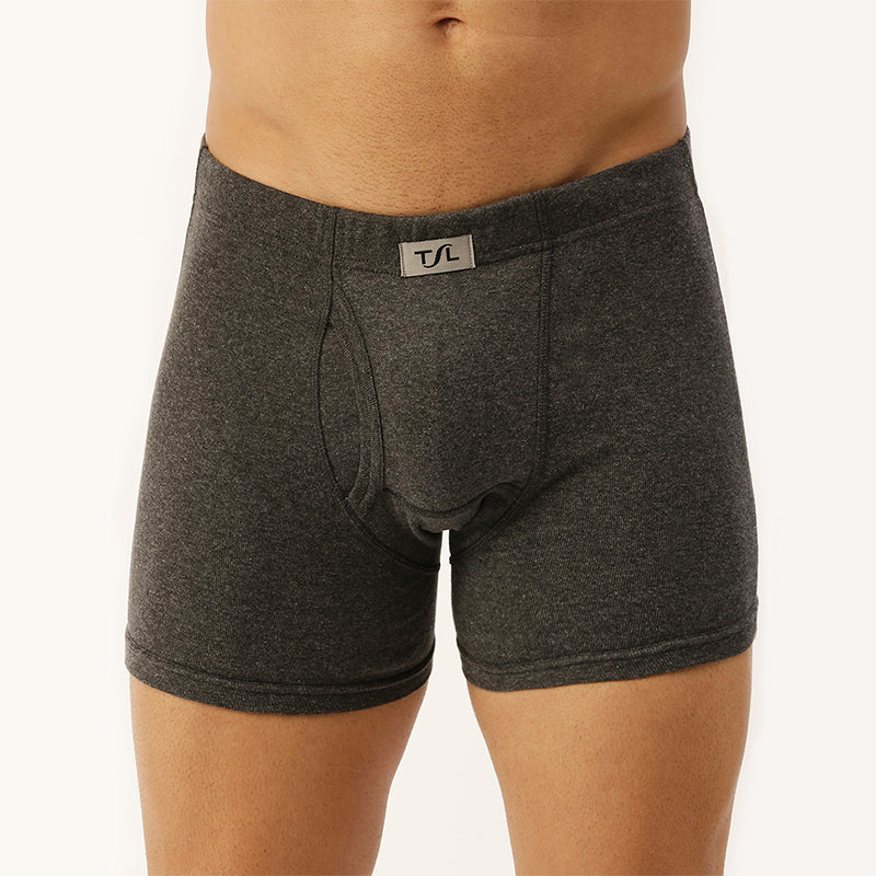 Men's Inner Elastic 1X1 Rib trunk