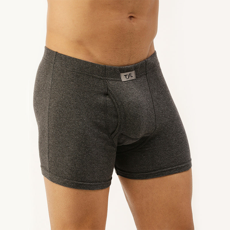 Men's Inner Elastic 1X1 Rib trunk