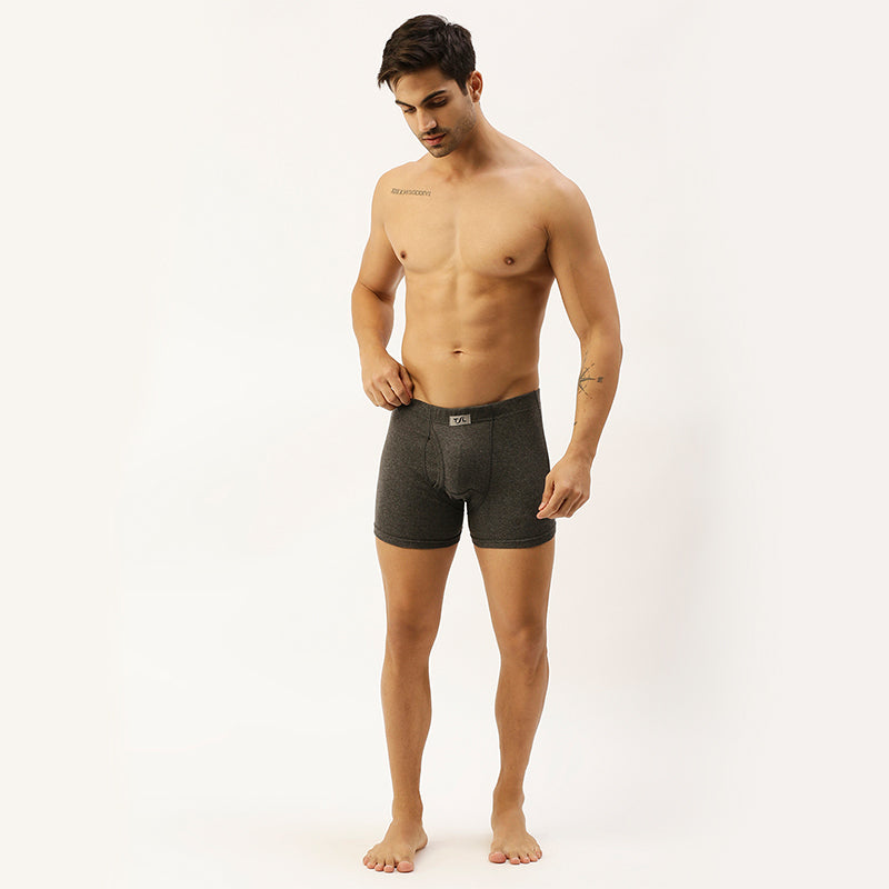 Men's Inner Elastic 1X1 Rib trunk