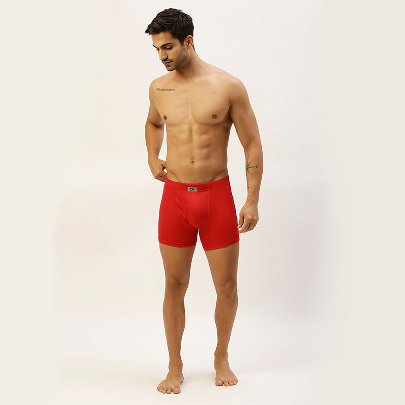 Men's Inner Elastic 1X1 Rib trunk