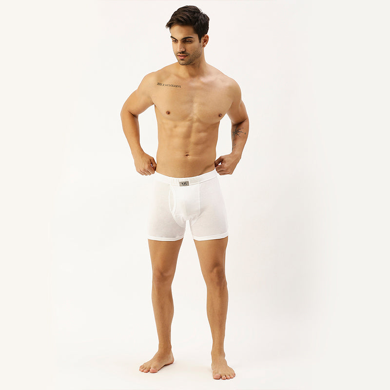 Men's Inner Elastic 1X1 Rib trunk