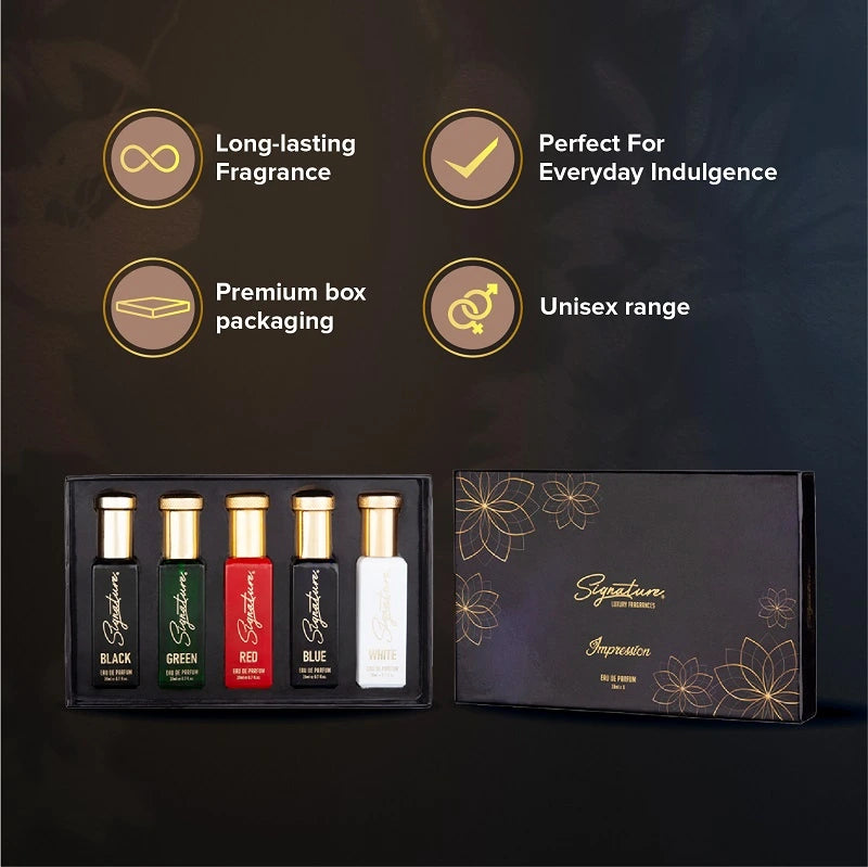 Impression Eau De Parfum Gift Pack - 20ml X 5 Nos