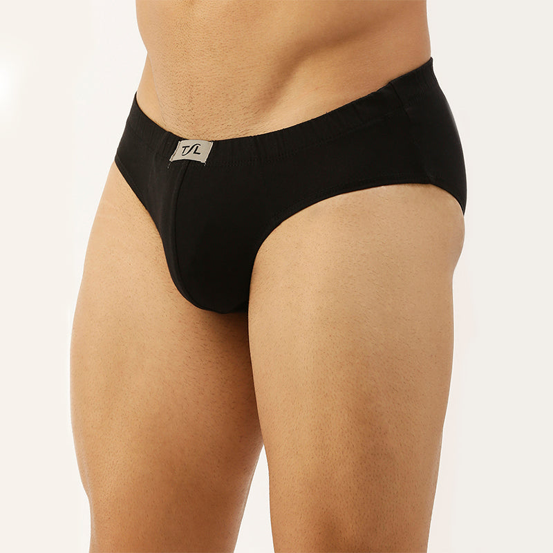 Men's Inner Elastic Single Jersey brief