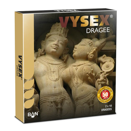 Vysex Silver Coated Dragee